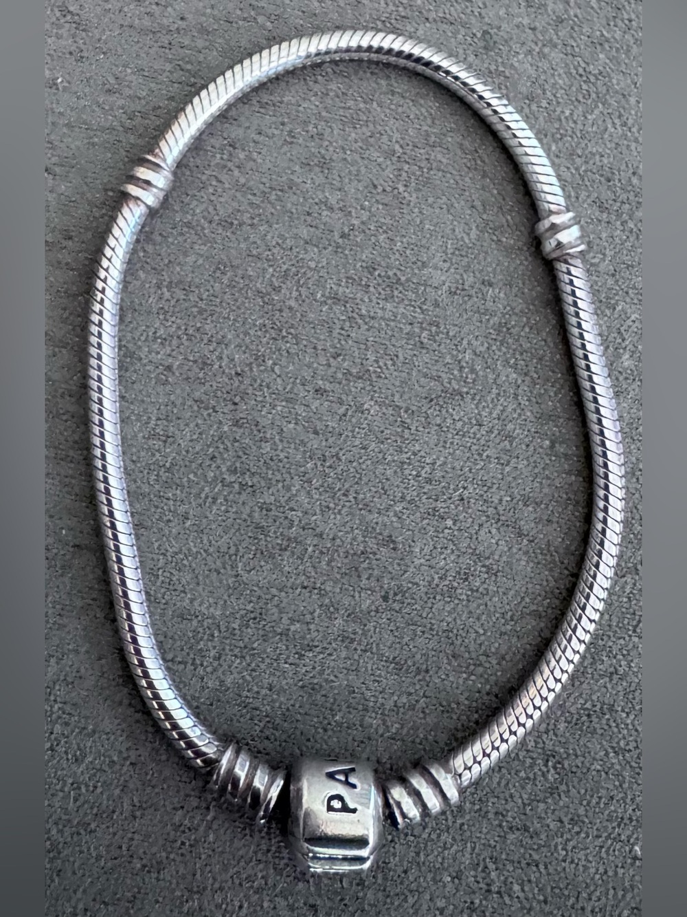 Pandora Silver Snake Chain Bracelet
